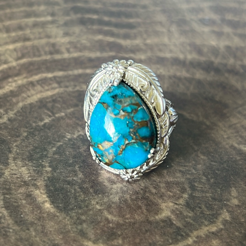 Silver Turquoise Ring 45$